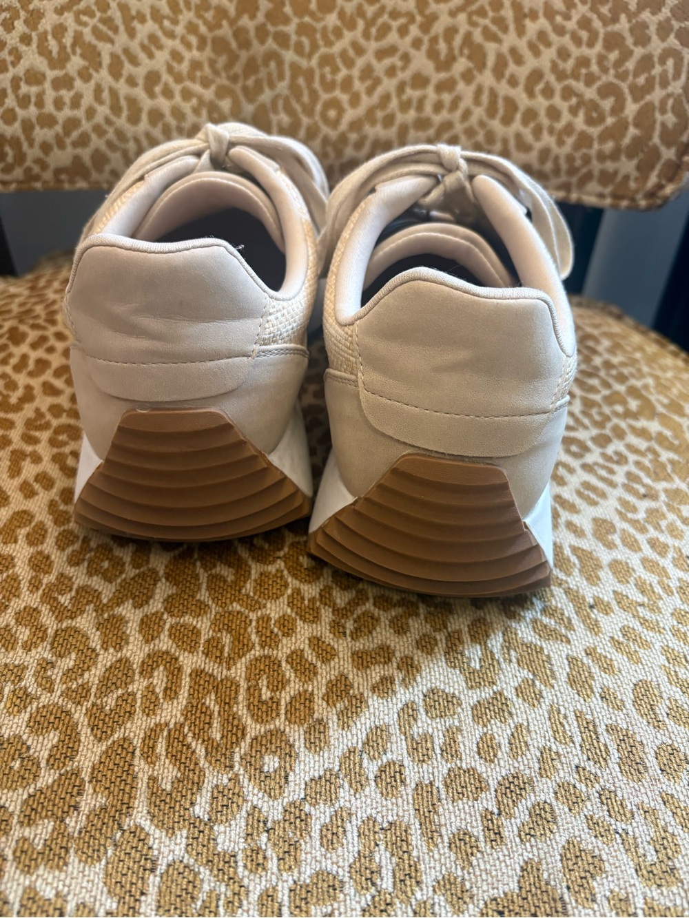 Dolce Vita Beige/Tan Platform Sneakers - Picture 7 of 7